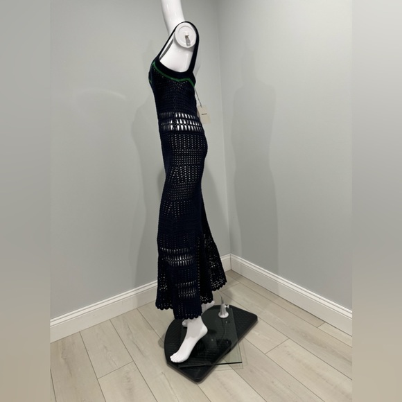 $1265 wales bonner Djembe Crochet Dress size 2 - Picture 7 of 9